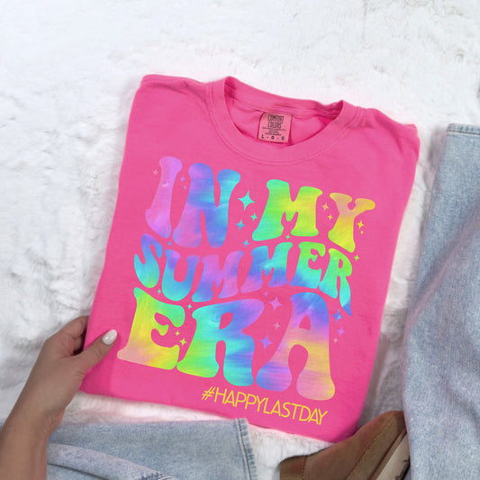 In My Summer Era Tshirt, Last Day of School Shirt