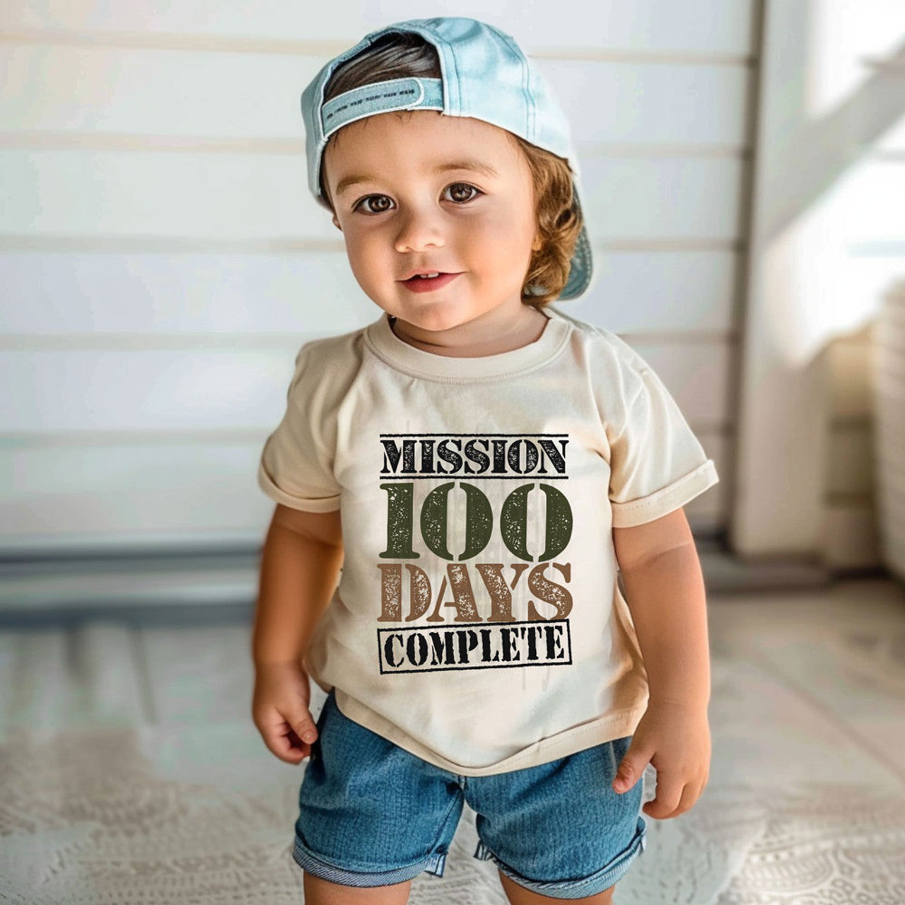 100 Day Mission Complete T-Shirt - Youth